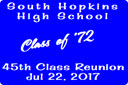 1972 Class Reunion 45th